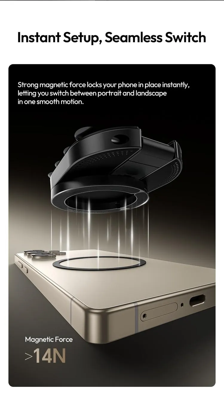 Magnetic Suction Mount View 8 Magnetic Suction Mount View 8